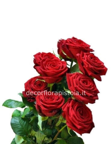 Rose rosse finte in vaso rosa - Arredamento e Casalinghi In vendita a  Pistoia