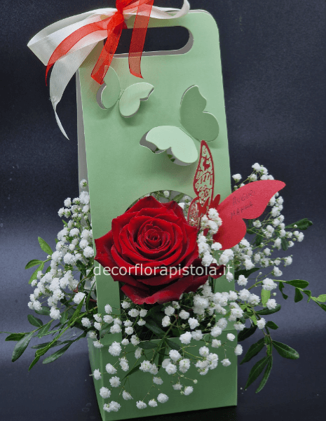 Composizione farfale 3d